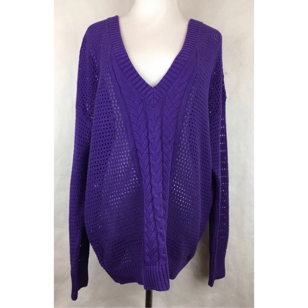 Lane Bryant Plus Sweater 18 / 20  Long Sleeve